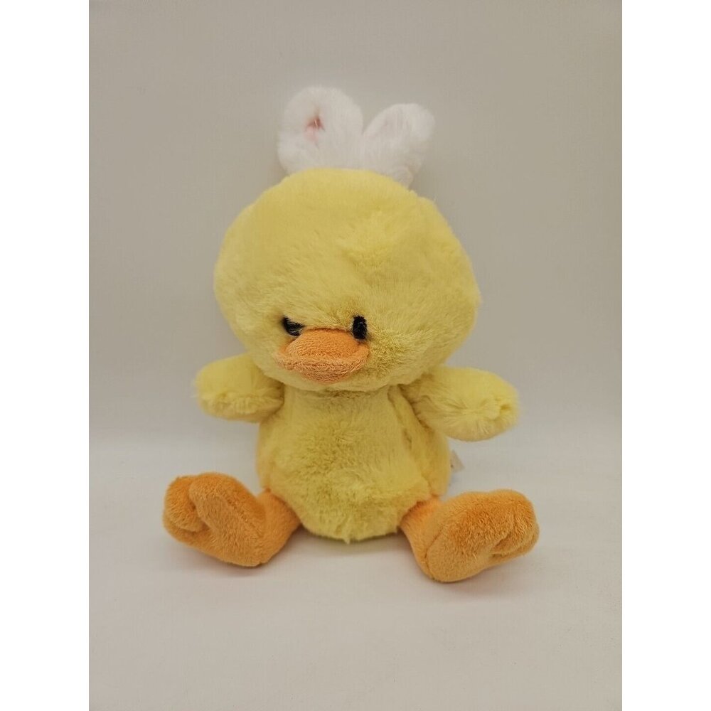 Aurora - Medium Yellow Spring‎ - 10" Hoppy Duck - Vibrant Stuffed Animal